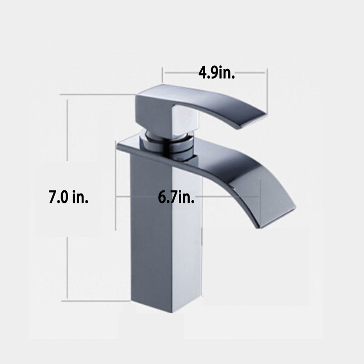 New Mojo Single Hole Bathroom Faucet & Reviews Wayfair